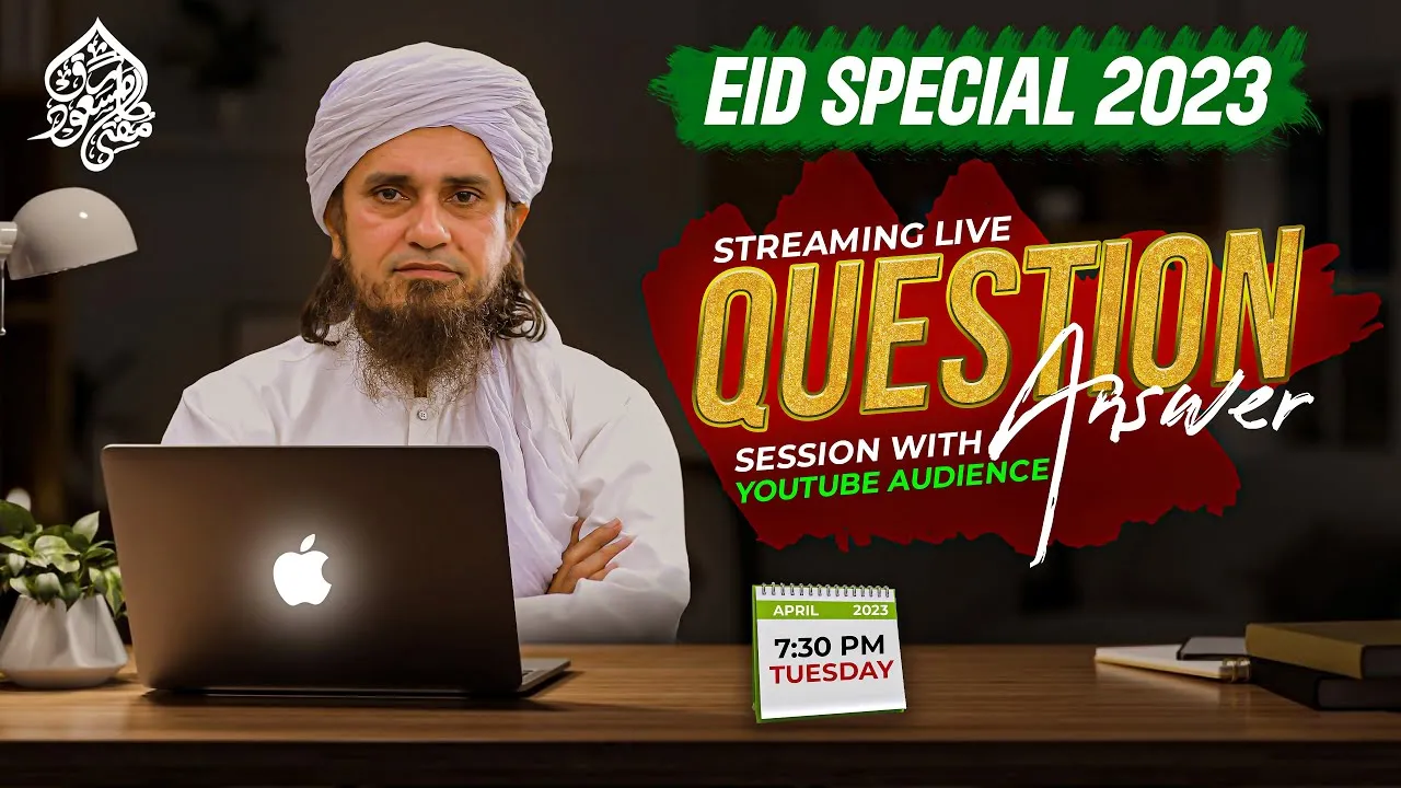 Eid Special Q&A Live Session|  Mufti Tariq Masood Speeches